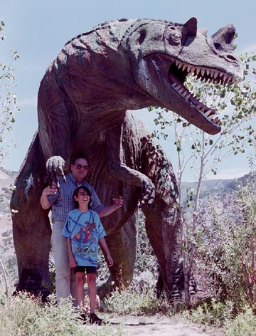 DINOSAUR PARK JULY 2001